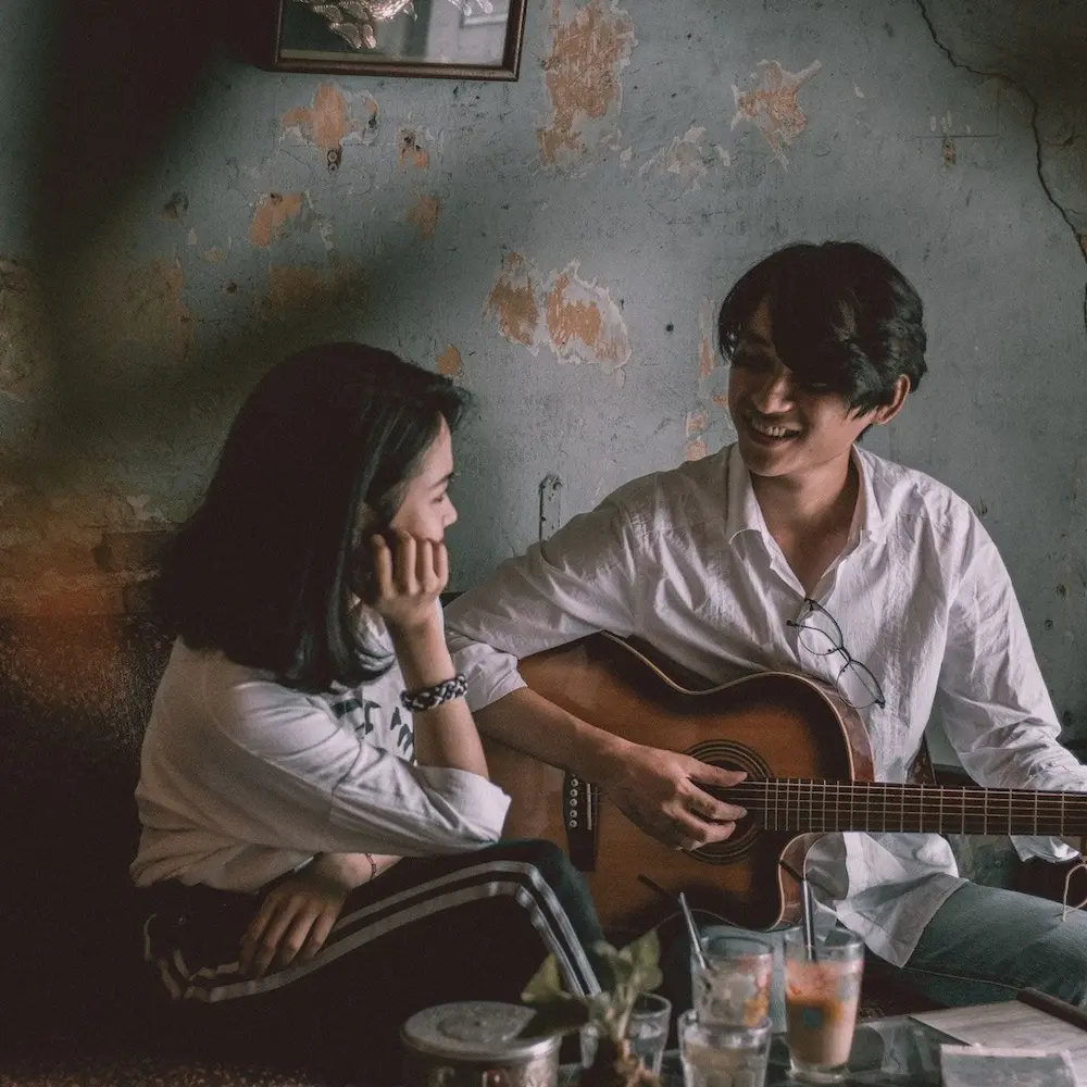 Échange au sein d’un couple en accompagnement relationnel